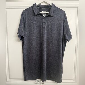 Mountain Warehouse Men’s Size Large Navy Polo Shirt ISOCOOL Breathable Quick Dry
